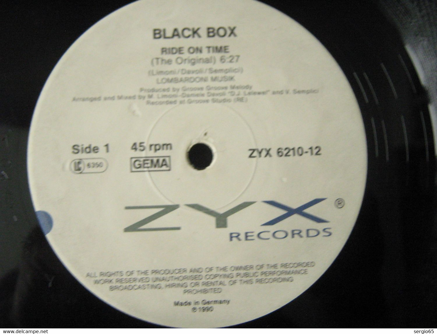 Black Box Ride On Time - Reggae