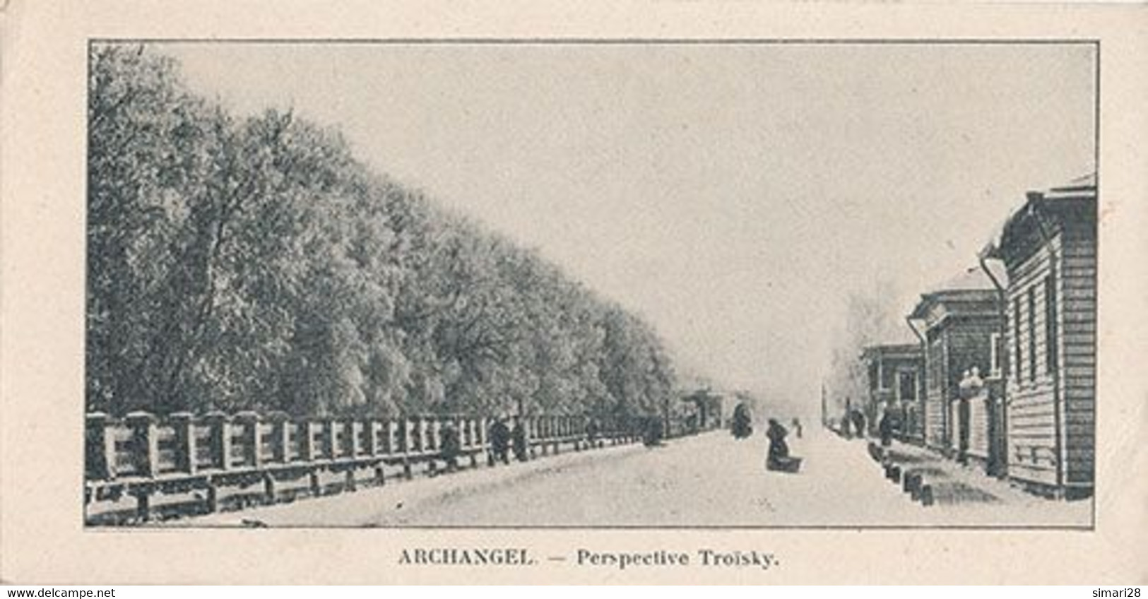 ARCHANGEL - PERSPECTIVE TROISKY (DIM 14 X 7) - Russie