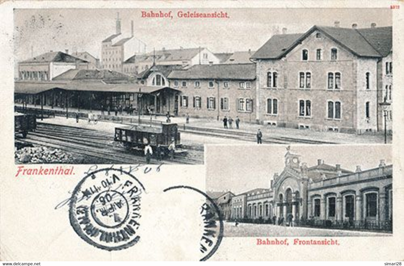 FRANKENTHAL - BAHNHOF - Frankenthal