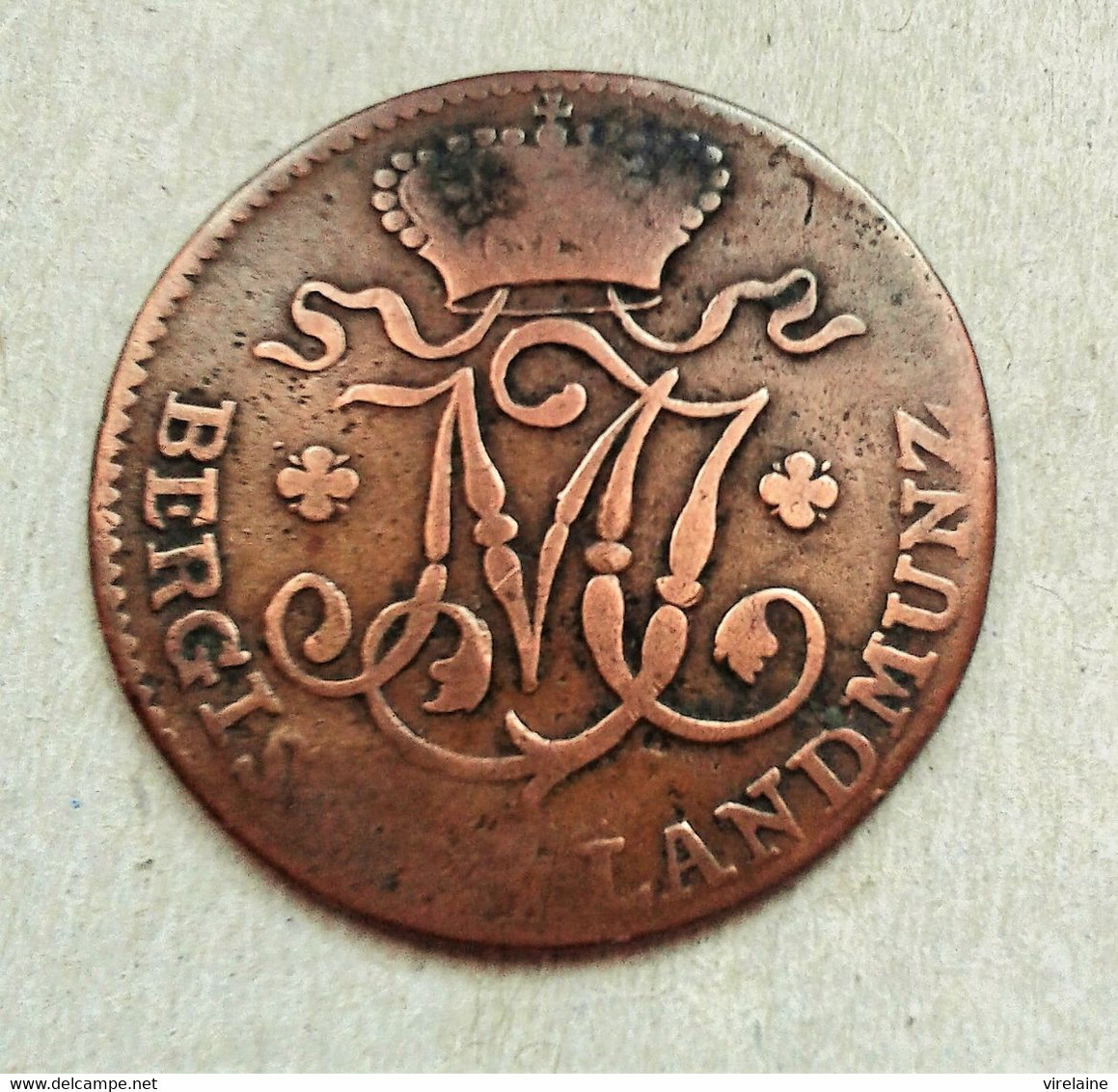 Monnaie, Etats Allemands, BERG, Maximilian IV Joseph, 1/2 Stüber, 1804,   (B19 29)F - Kleine Munten & Andere Onderverdelingen