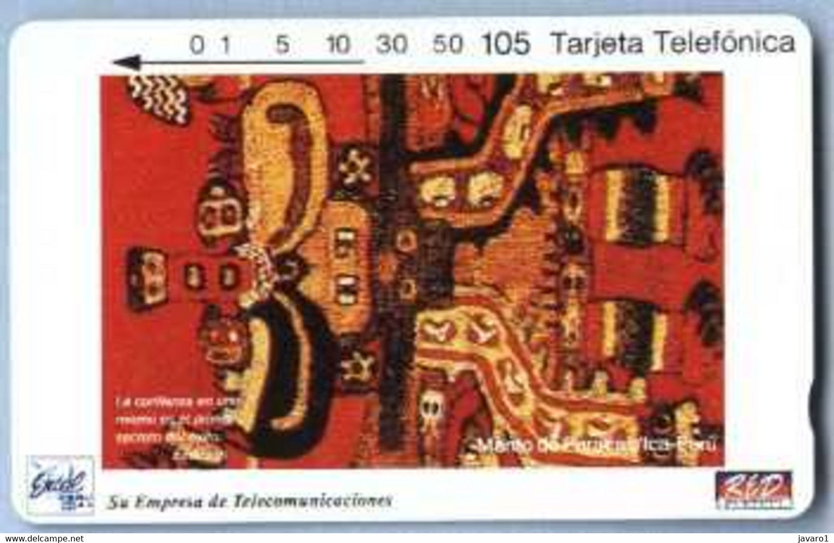 PERU : T01 105 JUN.92/001 Manto De Paraca USED - Peru