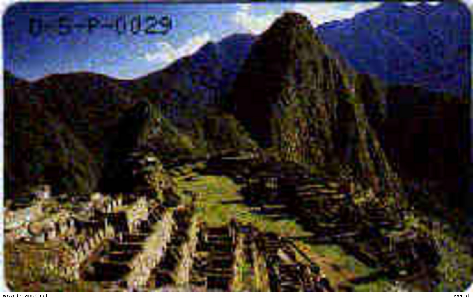 PERU : PTK-1 10NS TELEP Courtesy Machu Picu D-5-P-xxxx MINT - Pérou