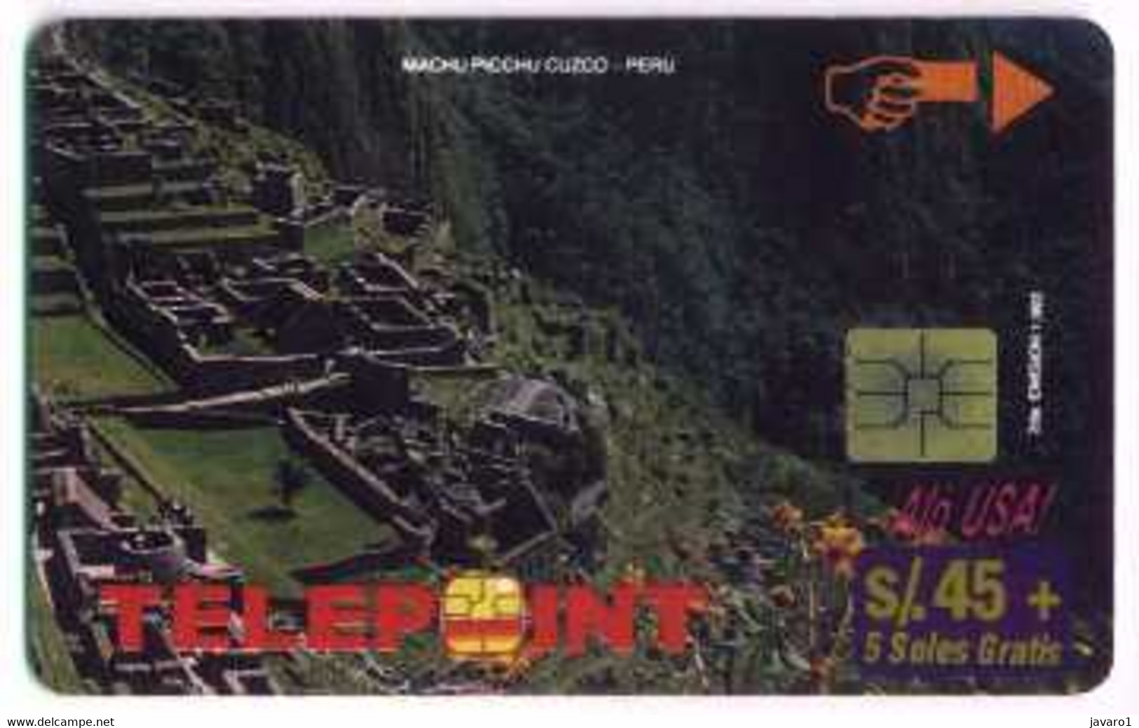 PERU : PTE-040 45+5  Machu 4/4 ALO-USA Corp. USED - Peru