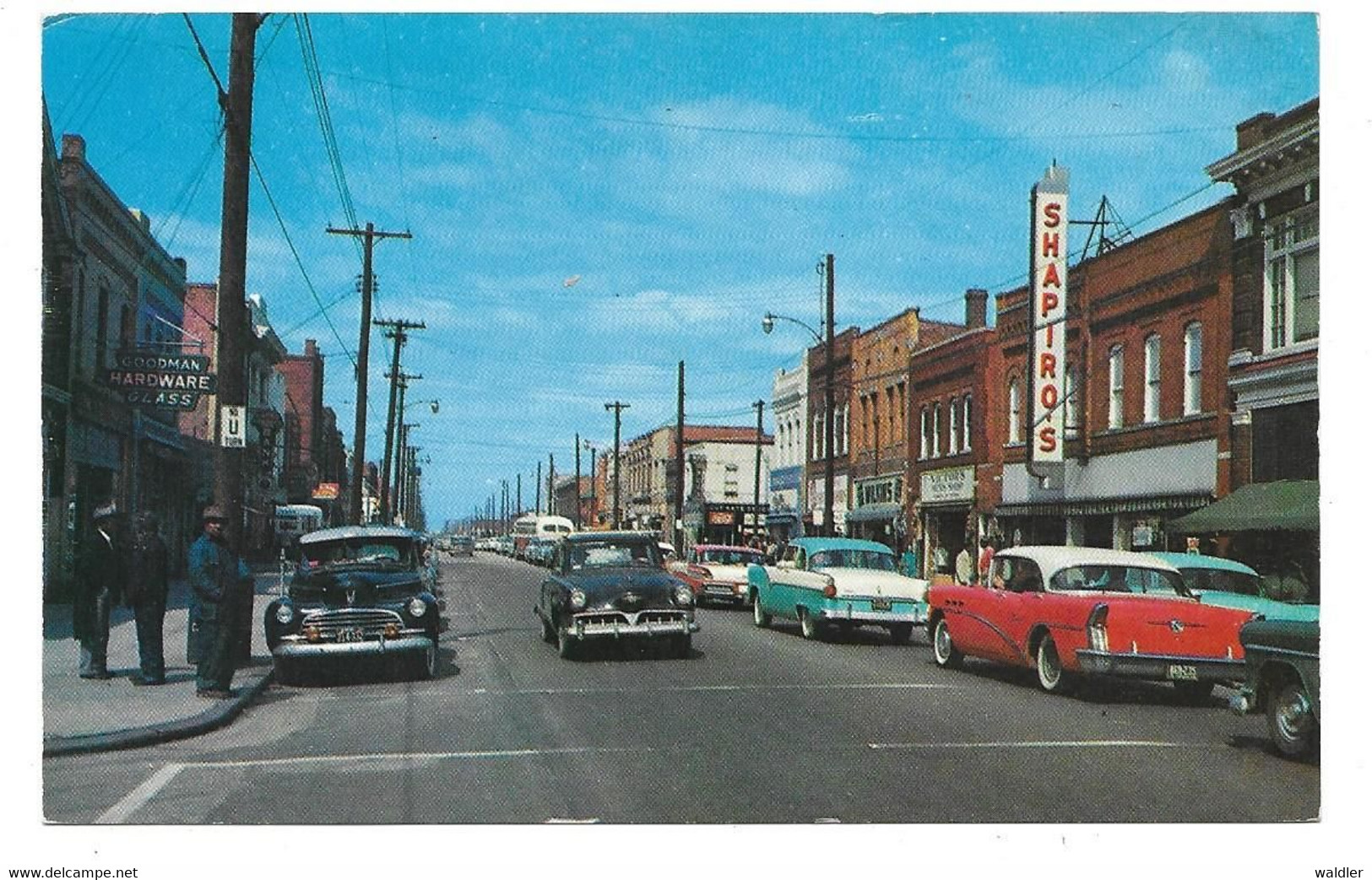 VIRGINIA  -  NEWPORT NEWS, JEFFERSON AVENUE  1958 - Newport News