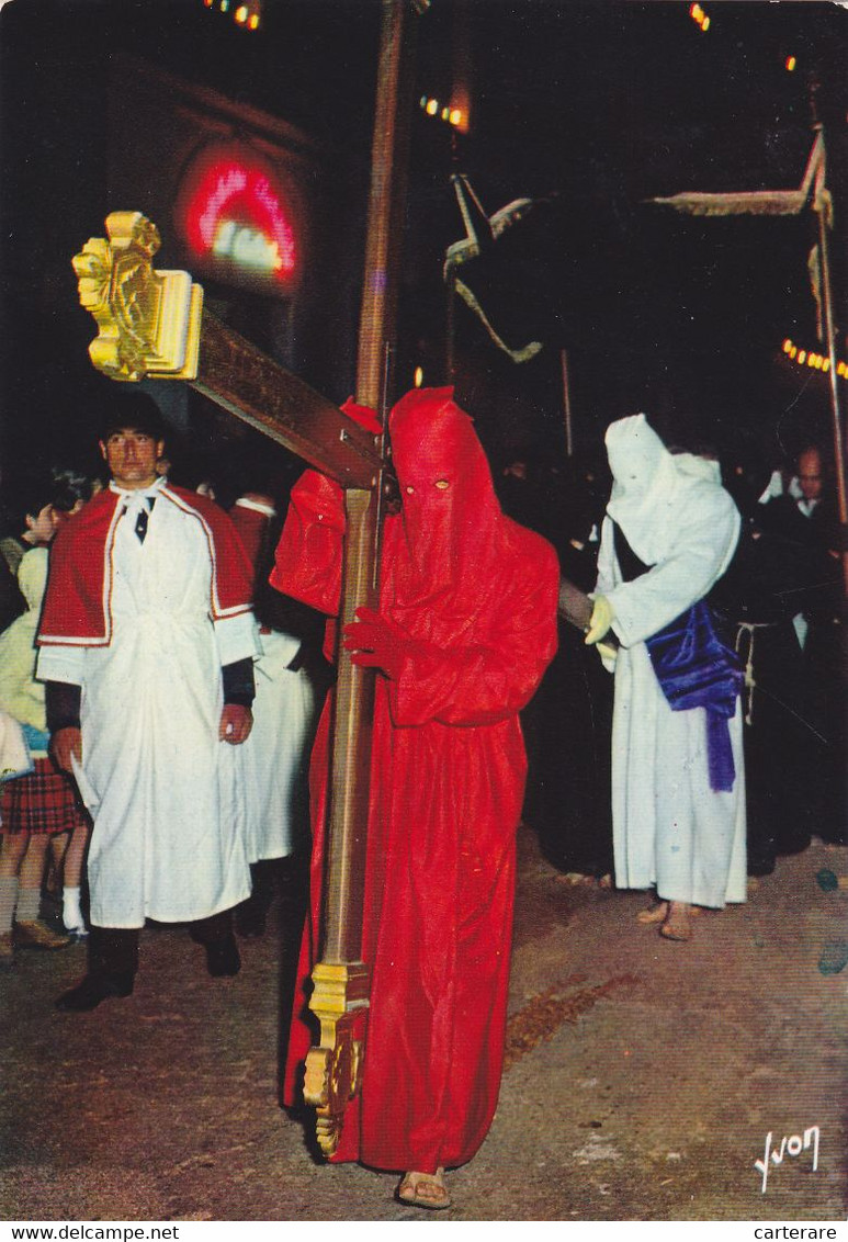 CORSE DU SUD,CORSICA,SARTENE,PRES PROPRIANO,CEREMONIE DU VENDREDI SAINT - Sartene