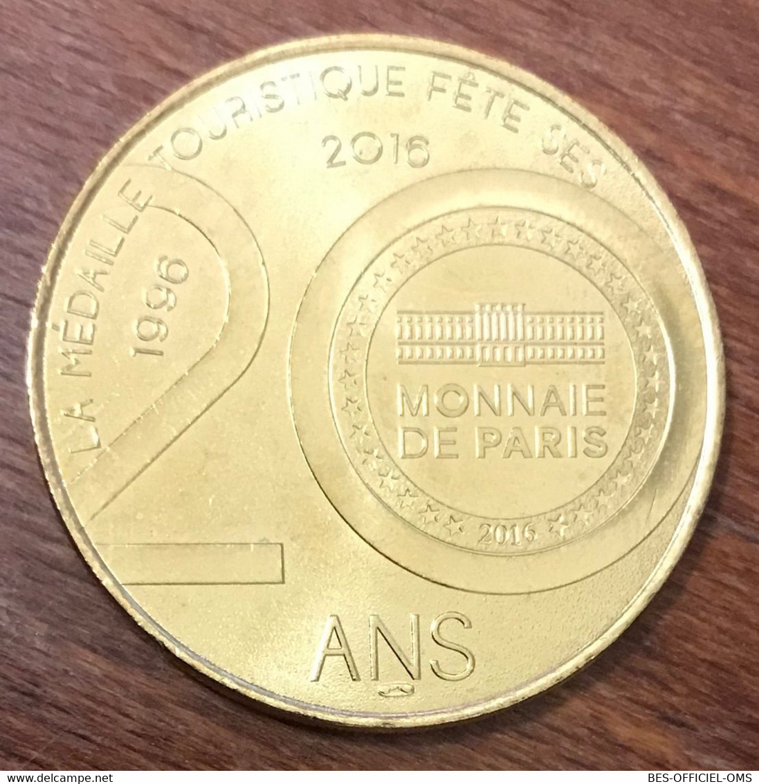 24 GROTTE DE ROUFFIGNAC N°6 MDP 2016 MEDAILLE SOUVENIR MONNAIE DE PARIS JETON TOURISTIQUE MEDALS COINS TOKENS - 2016