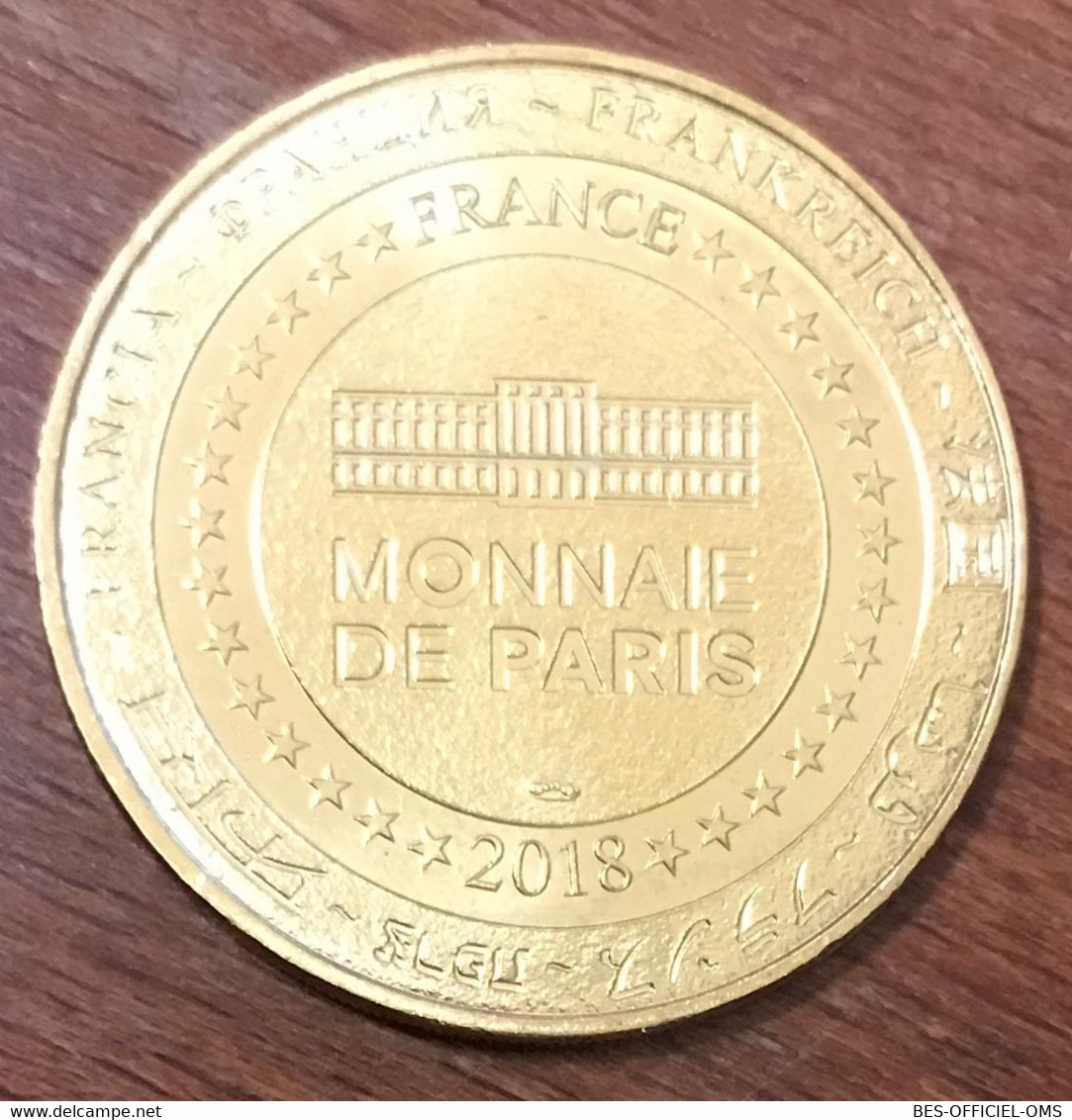 24 GROTTE DE ROUFFIGNAC LE MAMMOUTH MDP 2018 MEDAILLE SOUVENIR MONNAIE DE PARIS JETON TOURISTIQUE MEDALS COINS TOKENS - 2018