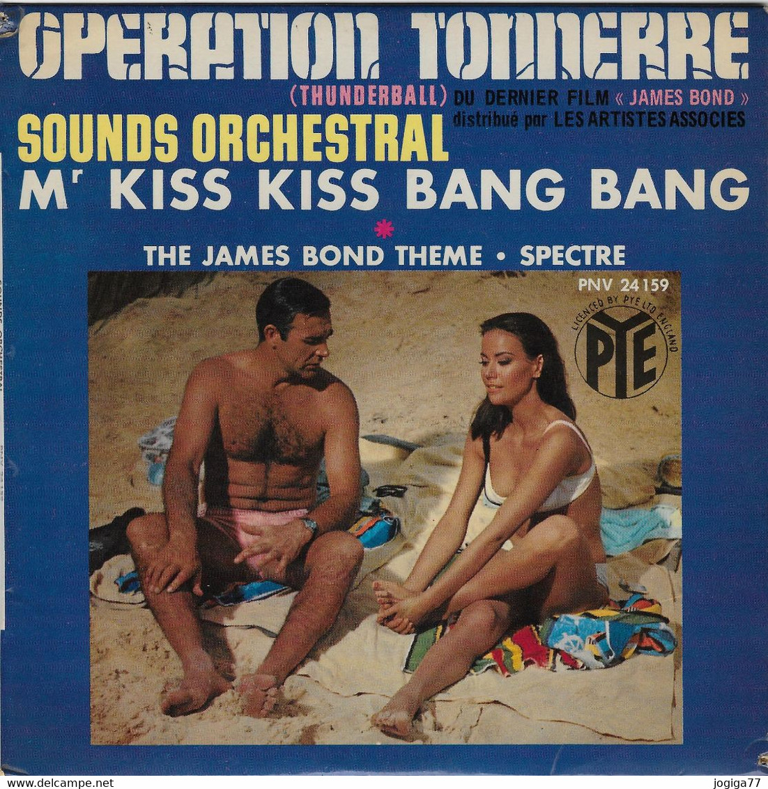 Opération Tonnerre - Thunderball - Sounds Orchestral - Mr Kiss Kiss Bang Bang - James Bond Theme - Spectre - Filmmusik