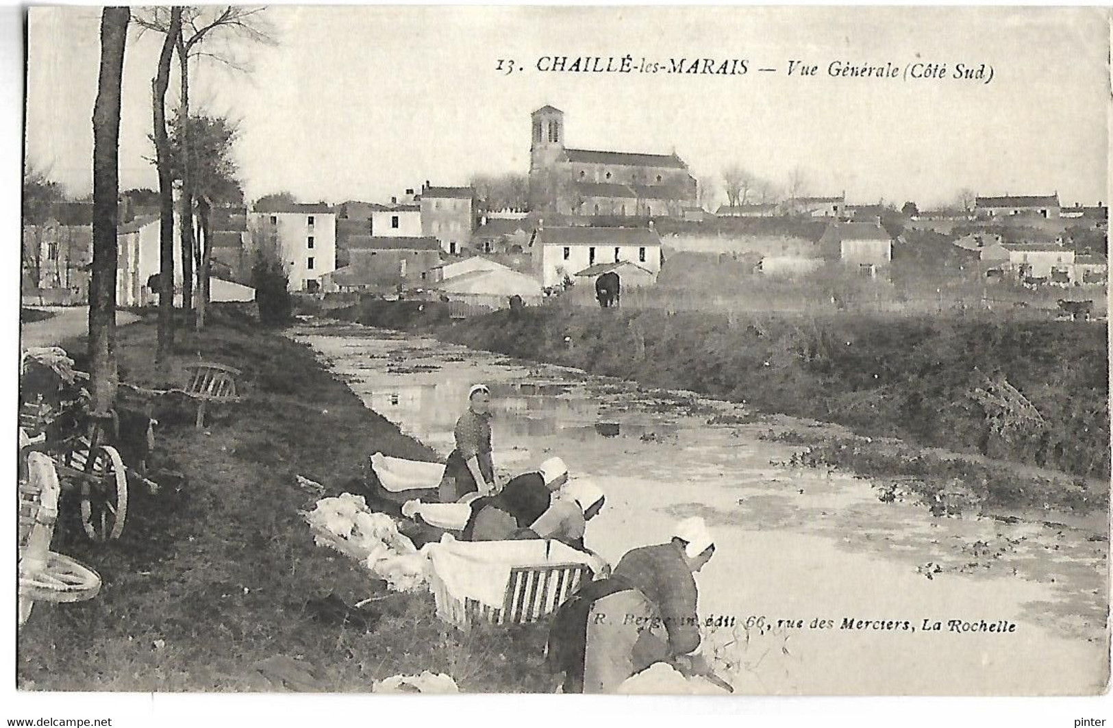 CHAILLE LES MARAIS - Vue Générale (côté Sud) - Chaille Les Marais