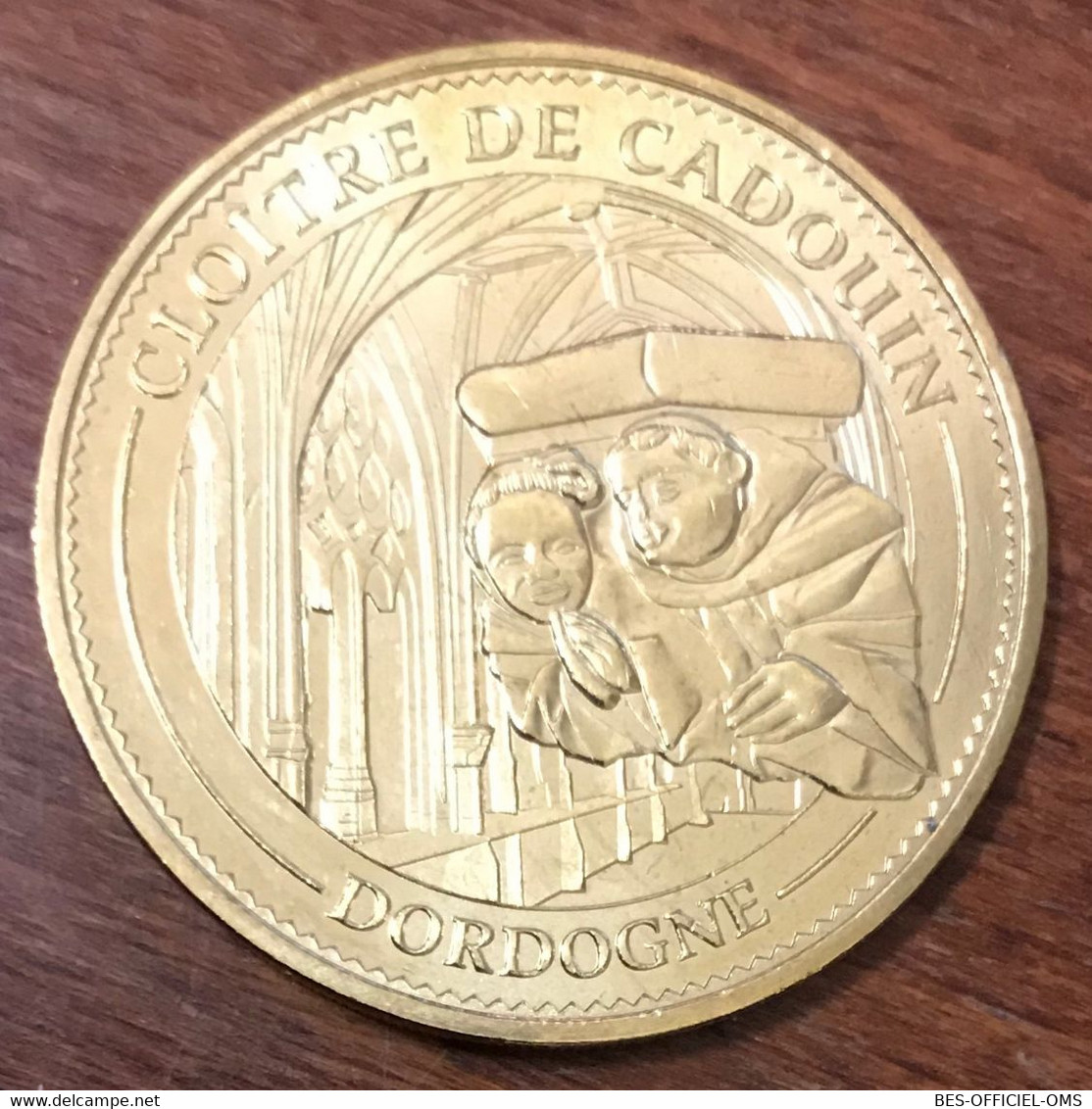 24 CLOÎTRE DE CADOUIN N°2 MEDAILLE SOUVENIR MONNAIE DE PARIS 2015 JETON TOURISTIQUE MEDALS COINS TOKENS - 2015