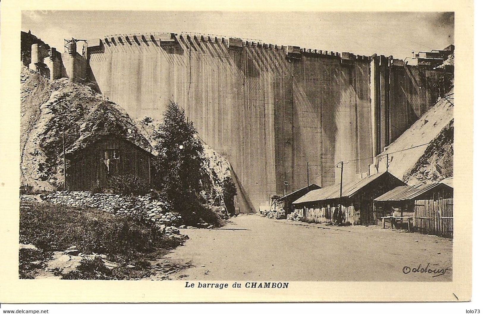 Le Barrage Du Chambon - Otros & Sin Clasificación