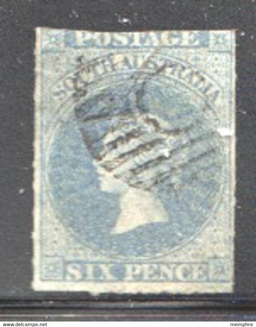 6d Slate  Blue SG 17 Used - Used Stamps