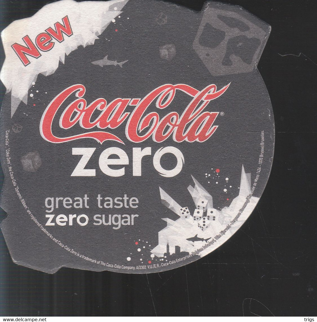 Coca Cola Zero - Untersetzer