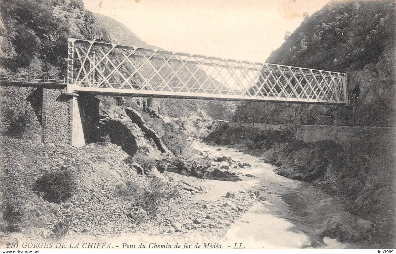 Algérie - MEDEA - Pont Métallique Du Chemin De Fer - Gorges De La Chiffa - Medea