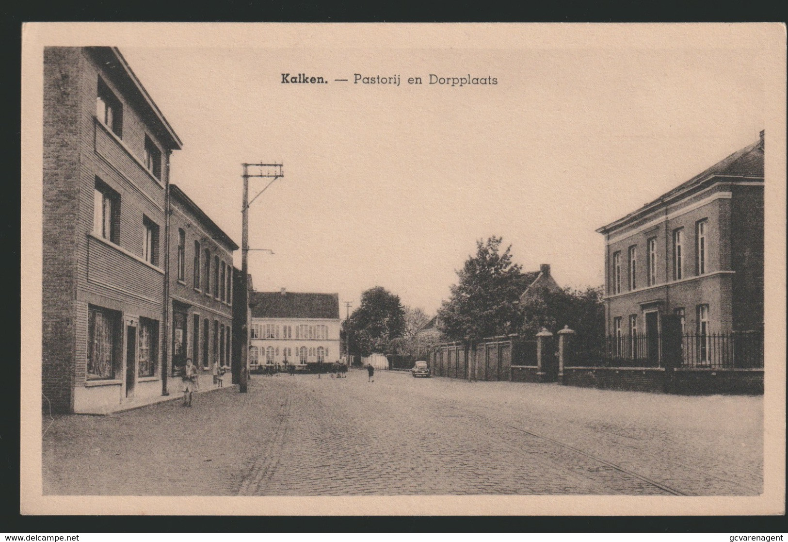 KALKEN  PASTORIJ EN DORPPLAATS - Laarne