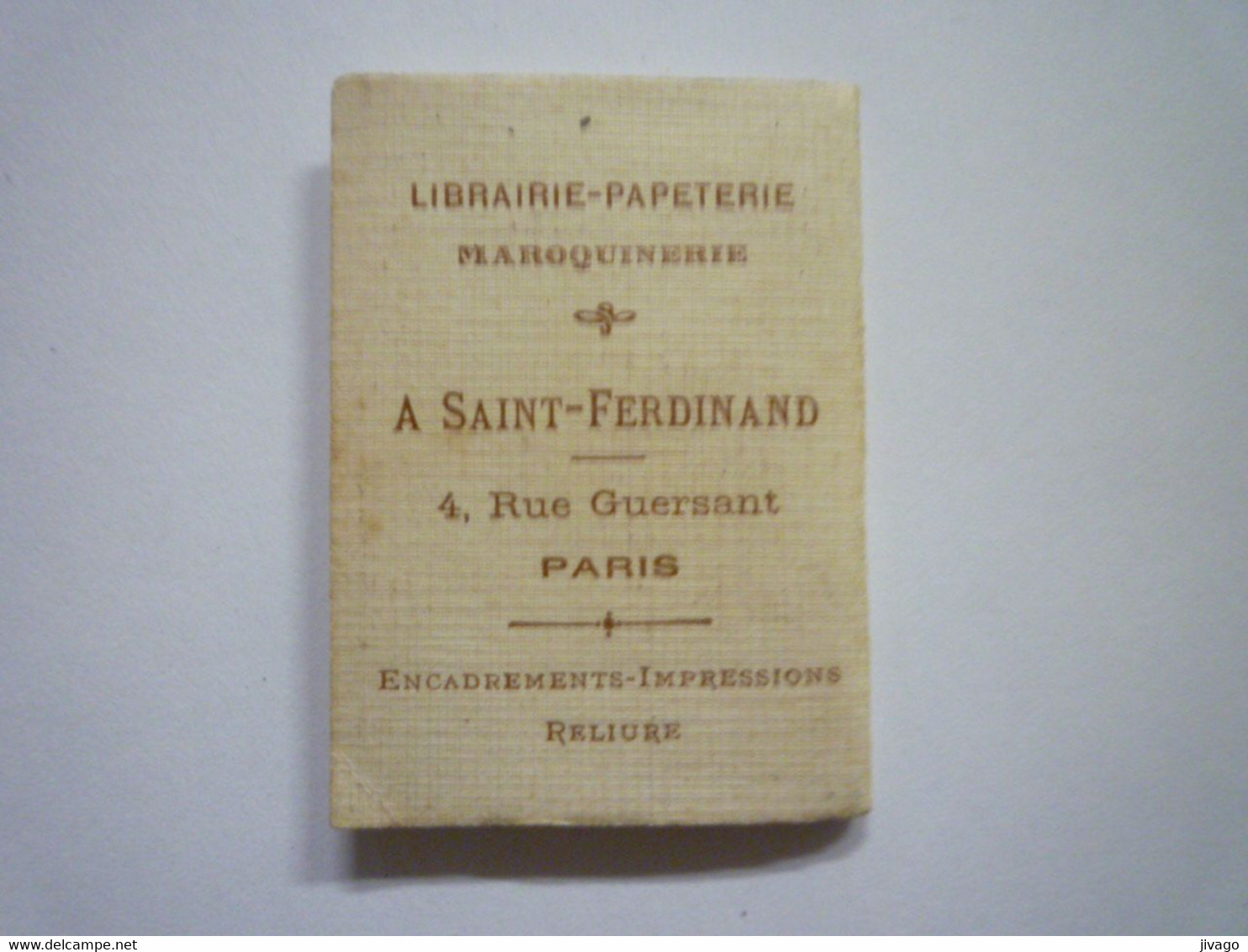 2021 - 228  Joli MINI CALENDRIER 1909  (format 3,5 X 5 Cm)   XXX - Tamaño Pequeño : 1901-20