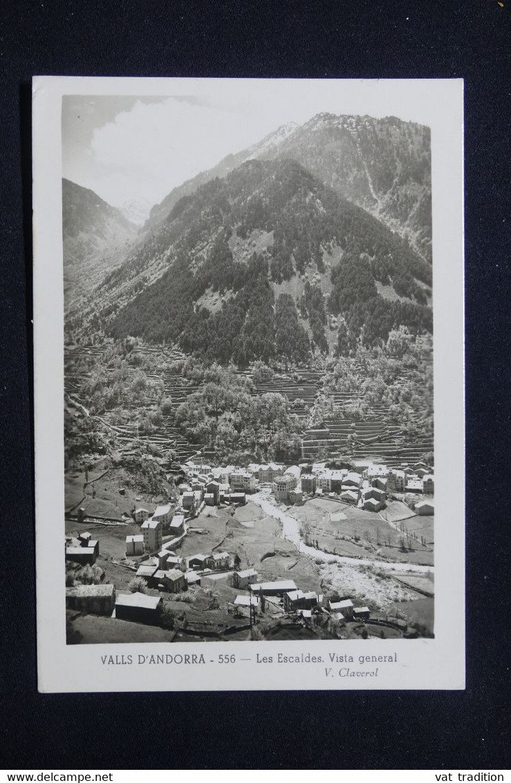 ANDORRE - Affranchissement Ste Coloma Sur Carte Postale Pour La France - L 84671 - Storia Postale