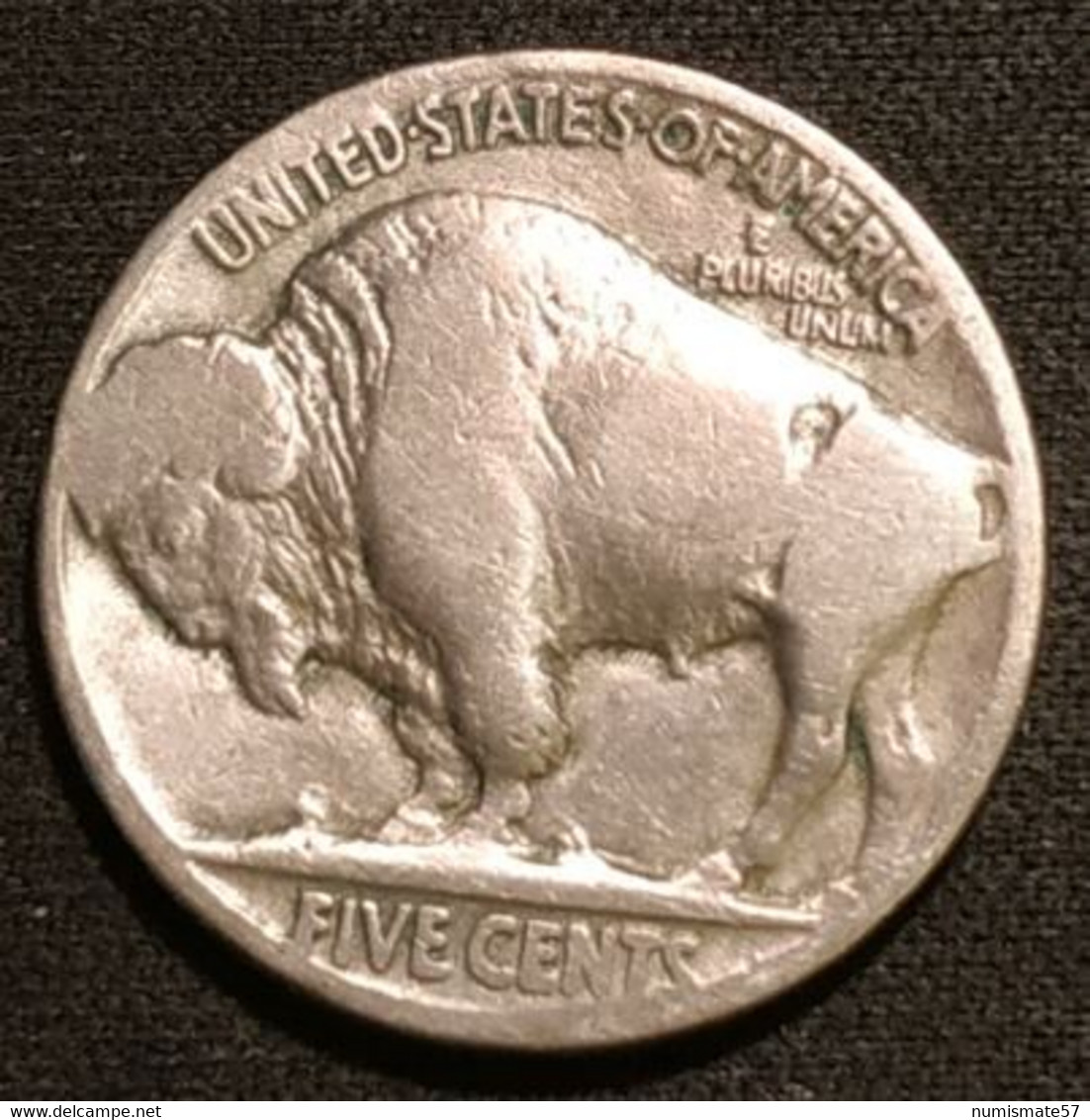 USA - ETATS-UNIS - 5 FIVE CENTS ( Sans Date - Non Visible ) - Buffalo Nickel - KM 134 - 1913-1938: Buffalo
