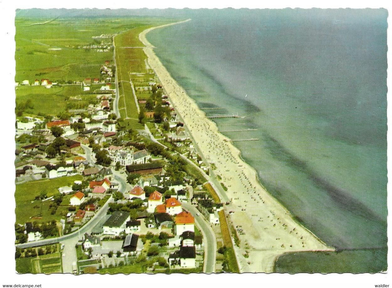 2435  OSTSEEBAD DAHME - LUFTBILD - Dahme