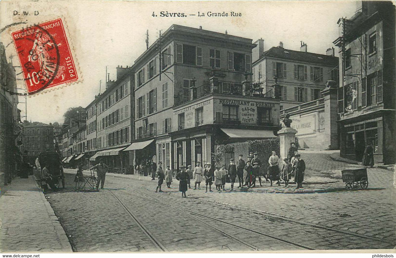 HAUTS DE SEINE  SEVRES  La Grande Rue - Sevres