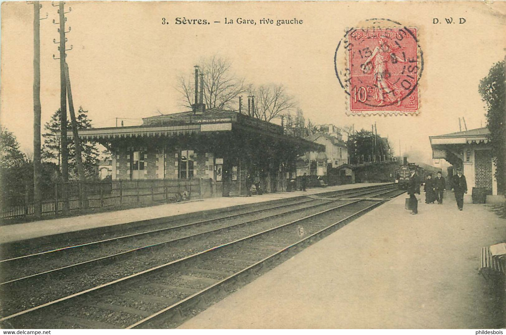 HAUTS DE SEINE  SEVRES   La Gare Rive Gauche - Sevres