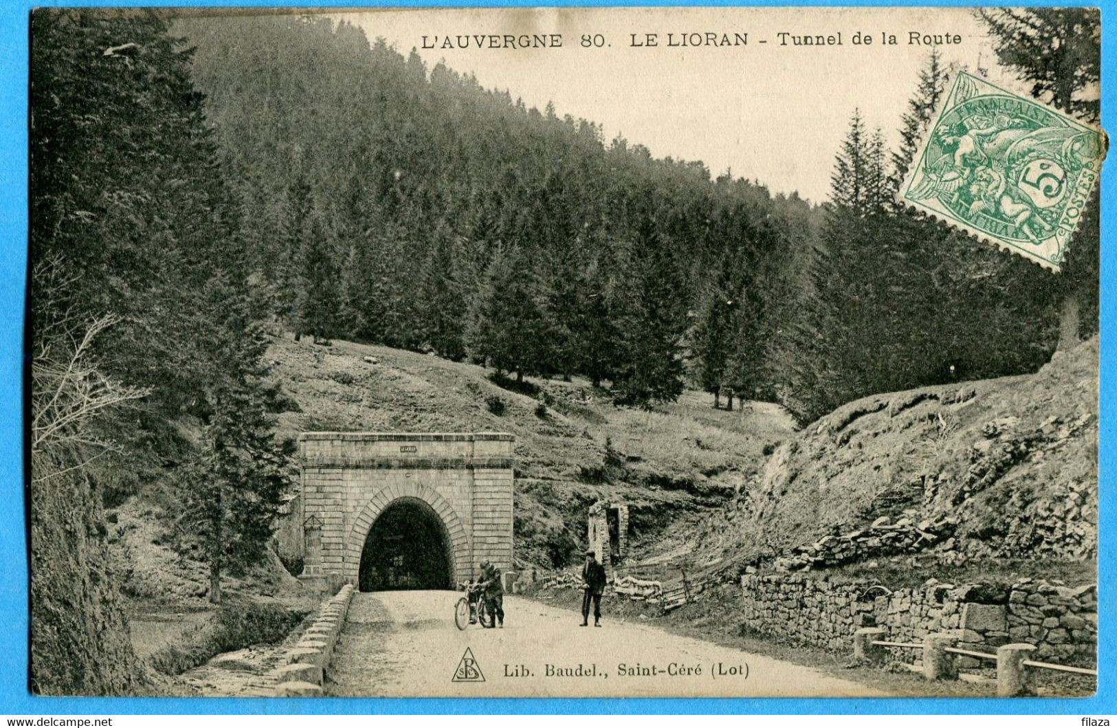15 - Cantal - Le Lorian - Tunnel De La Route  (N2743) - Other & Unclassified