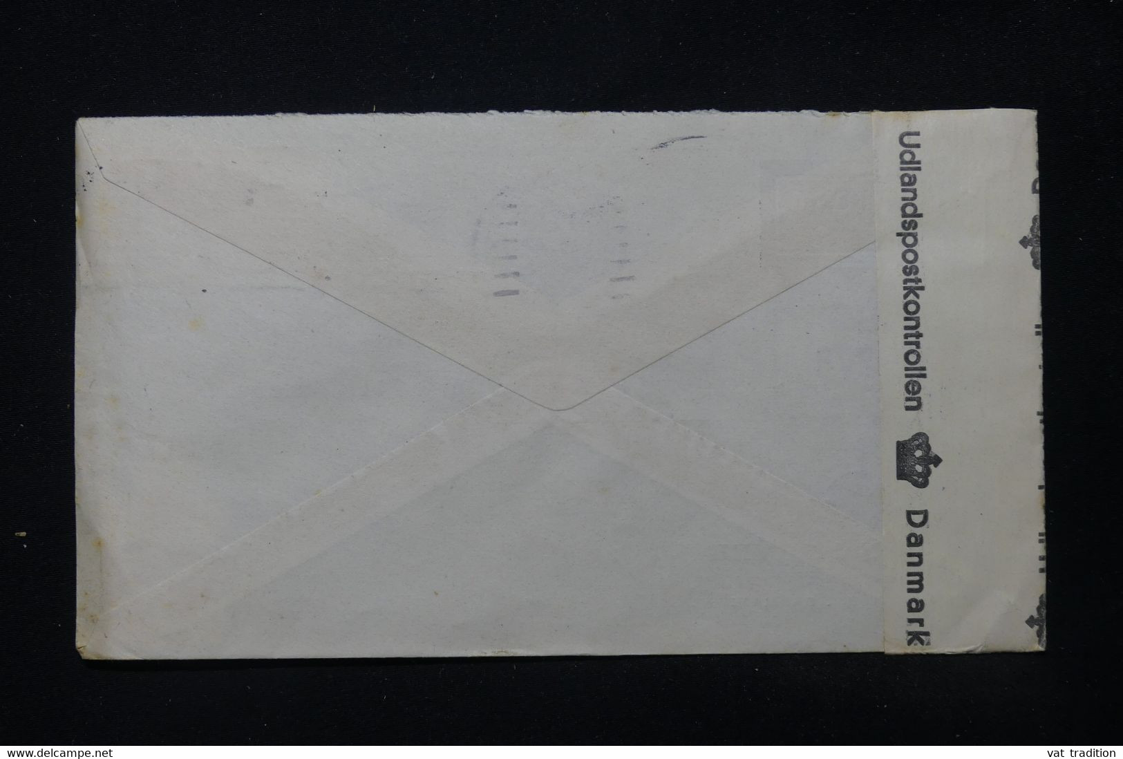 DANEMARK - Enveloppe Commerciale De Copenhague Pour La France En 1945 Avec Contrôle Postal - L 84746 - Cartas & Documentos