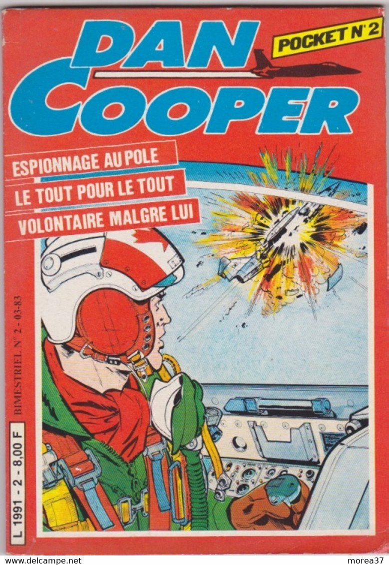 DAN COOPER Pocket N°02 Bimestriel  LIVRE DE POCHE - Dan Cooper