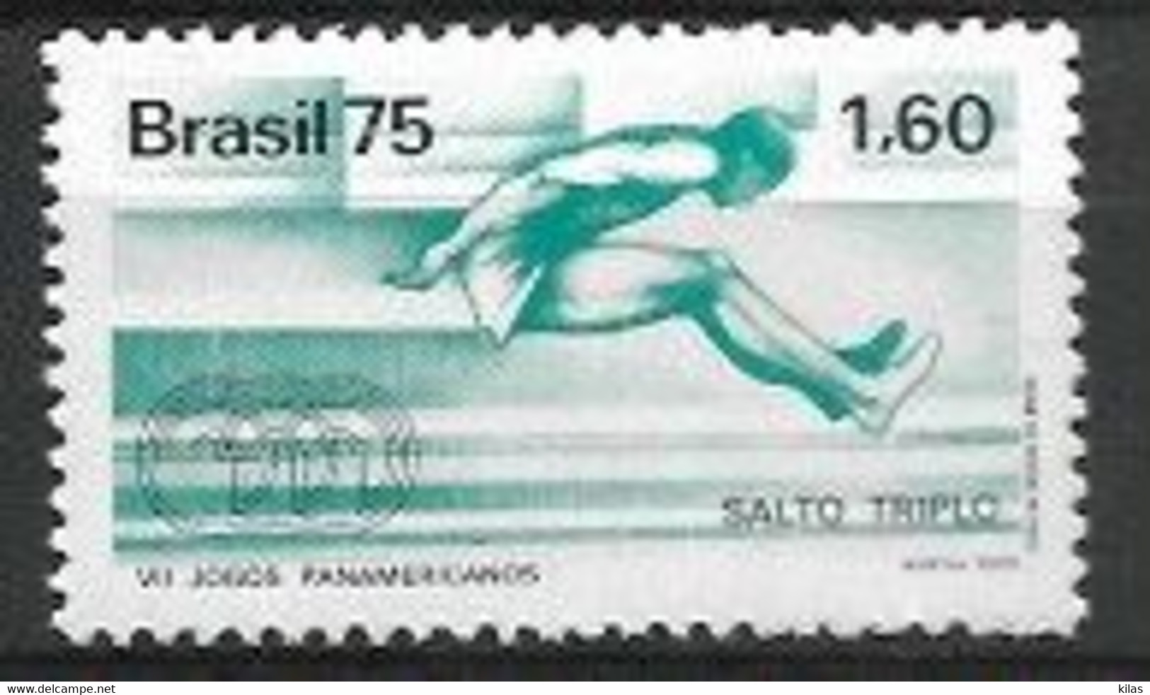 BRAZIL 1975 JUMP TRIPLE - Springconcours