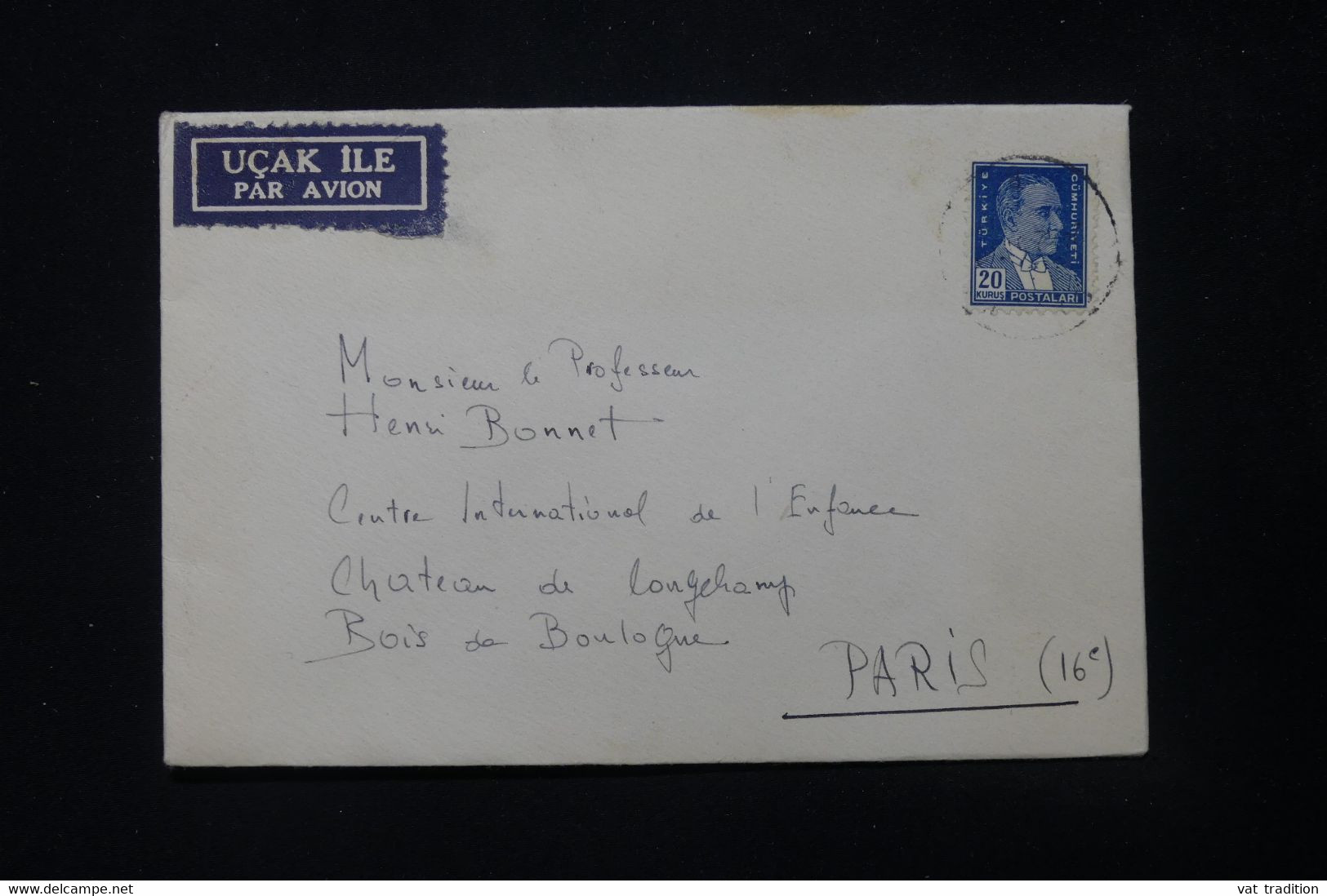 TURQUIE - Enveloppe De Istanbul Pour La France - L 84766 - Briefe U. Dokumente