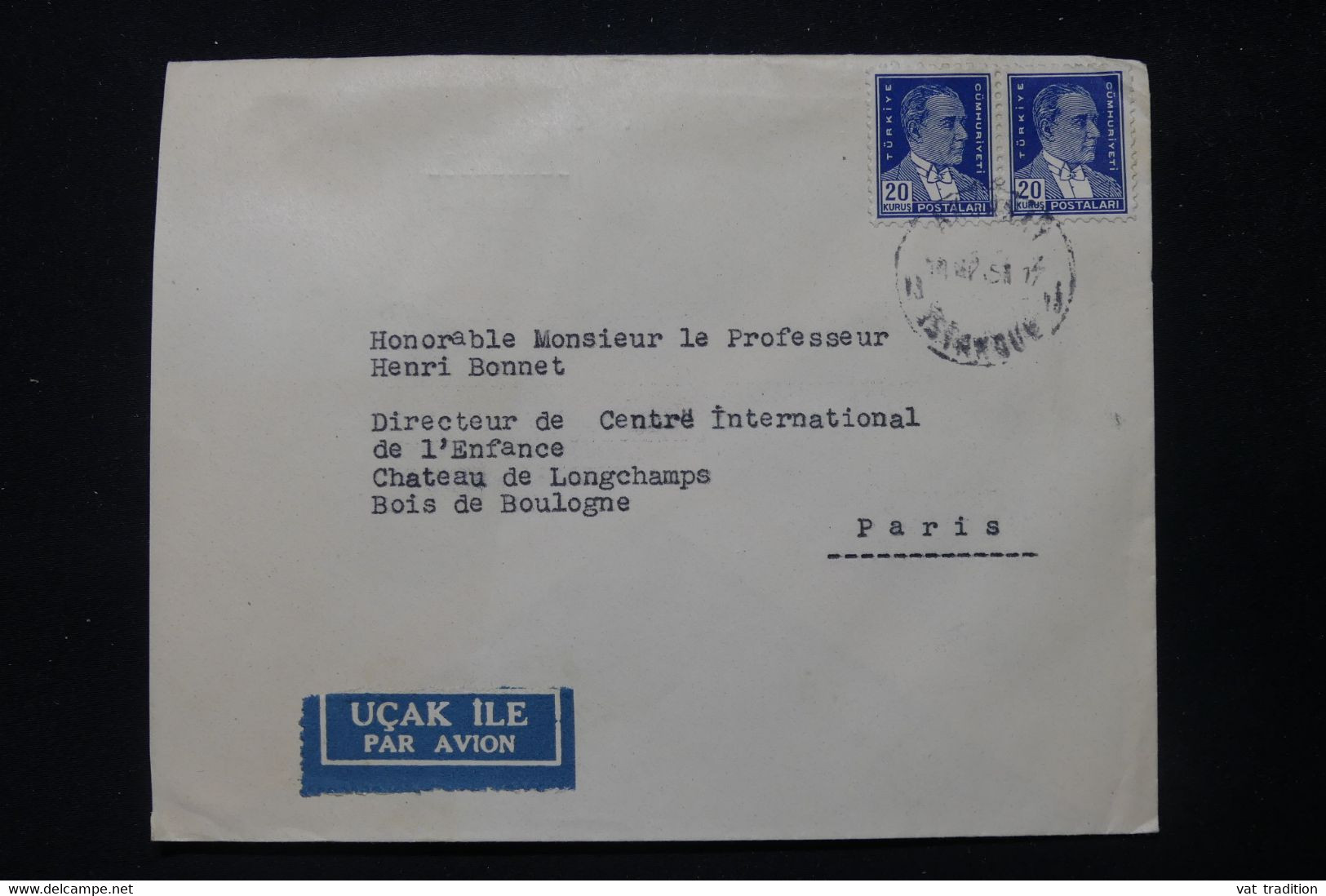 TURQUIE - Enveloppe  De Istanbul Pour La France - L 84769 - Briefe U. Dokumente