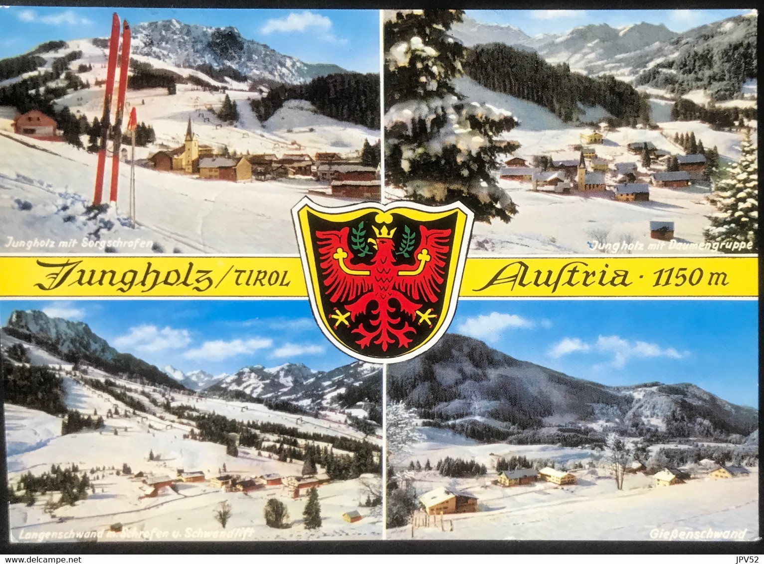 (3741) Austria - Tirol - Jungholz - Wintersportplatz -1976 - Jungholz