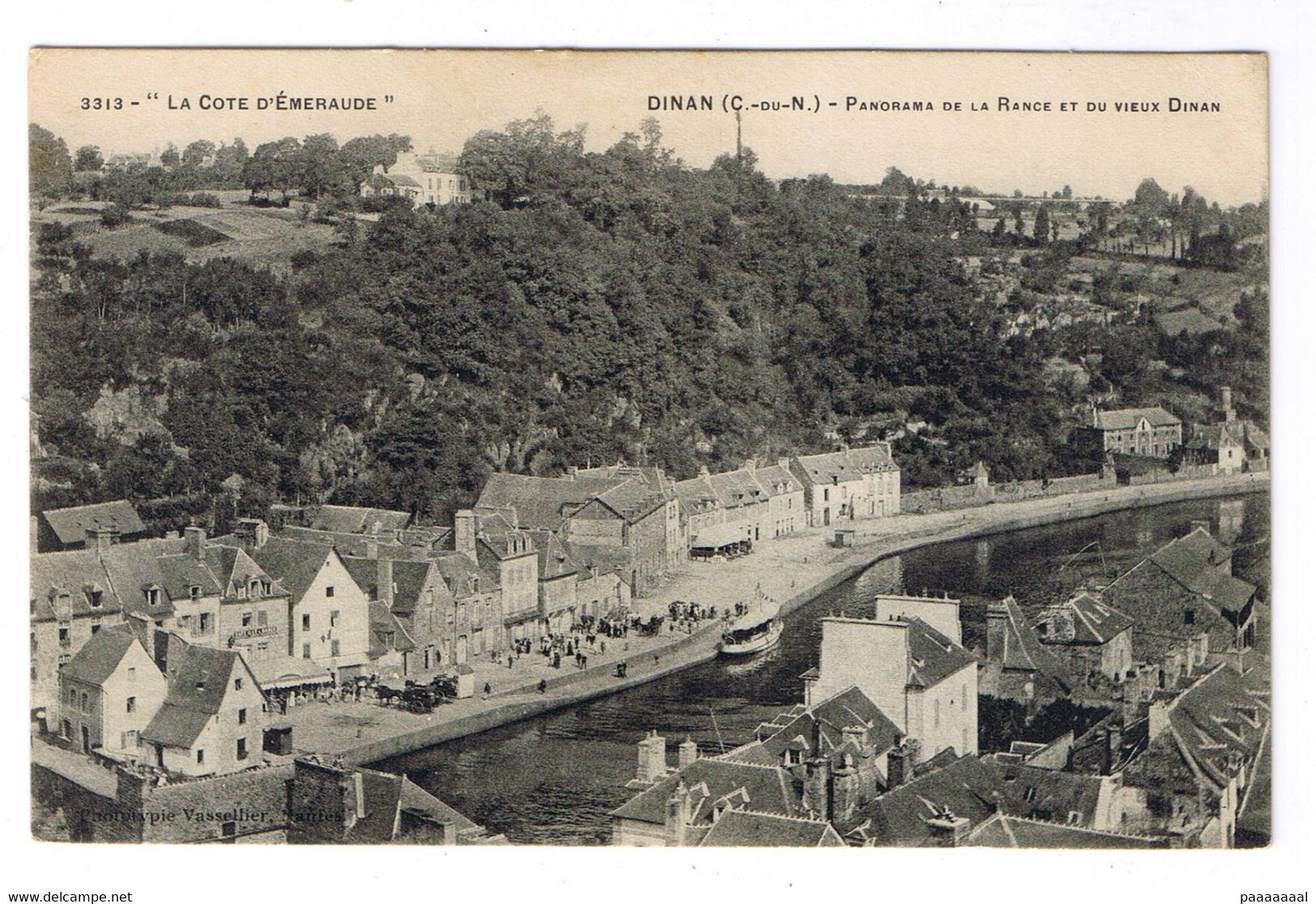 DINAN  PANORAMA DE LA RANCE ET DU VIEUX DINAN - Dinan