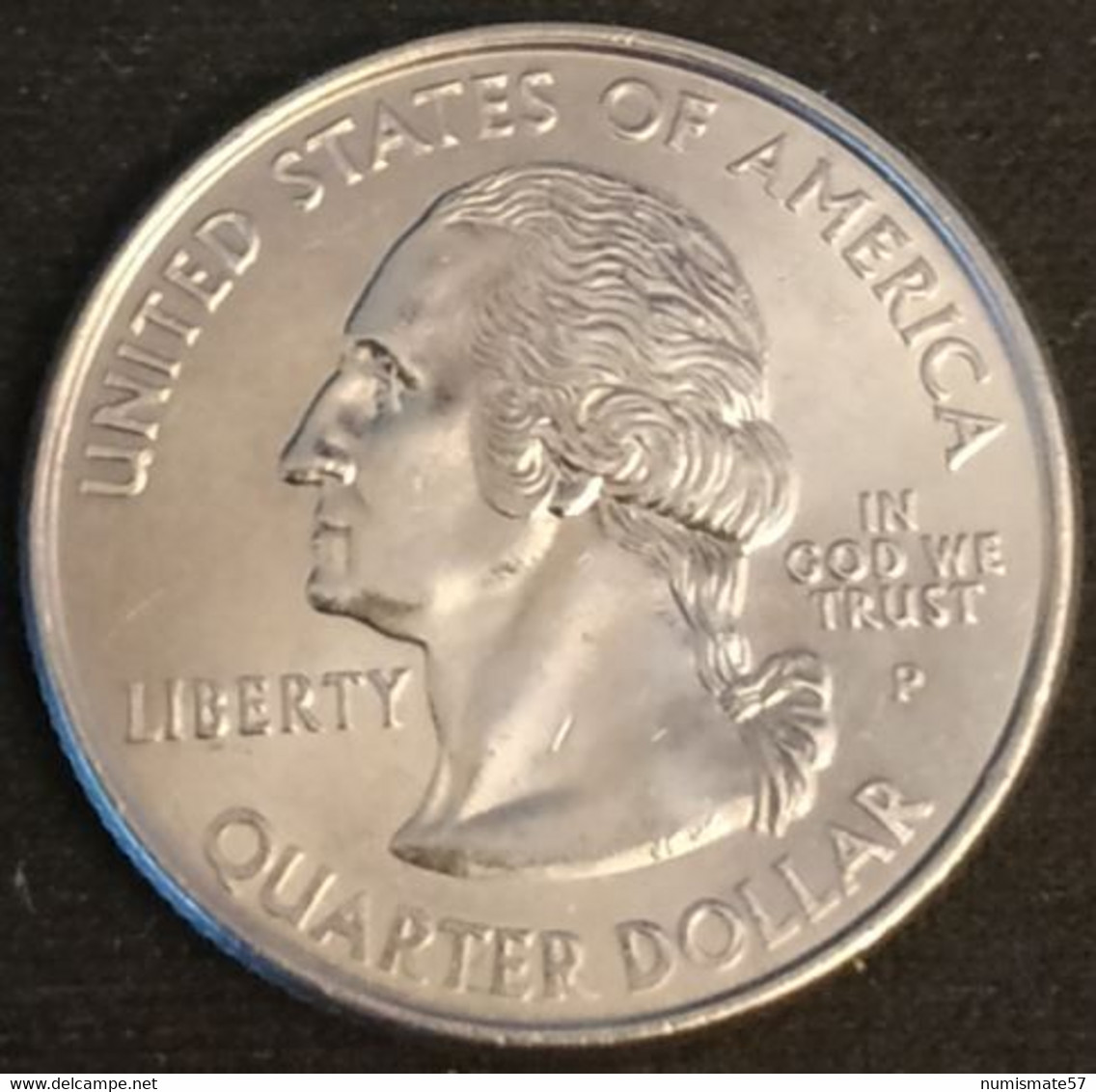 ETATS UNIS - USA - ¼ - 1/4 DOLLAR 2000 P - Quarter Massachusetts - KM 305 - Otros & Sin Clasificación