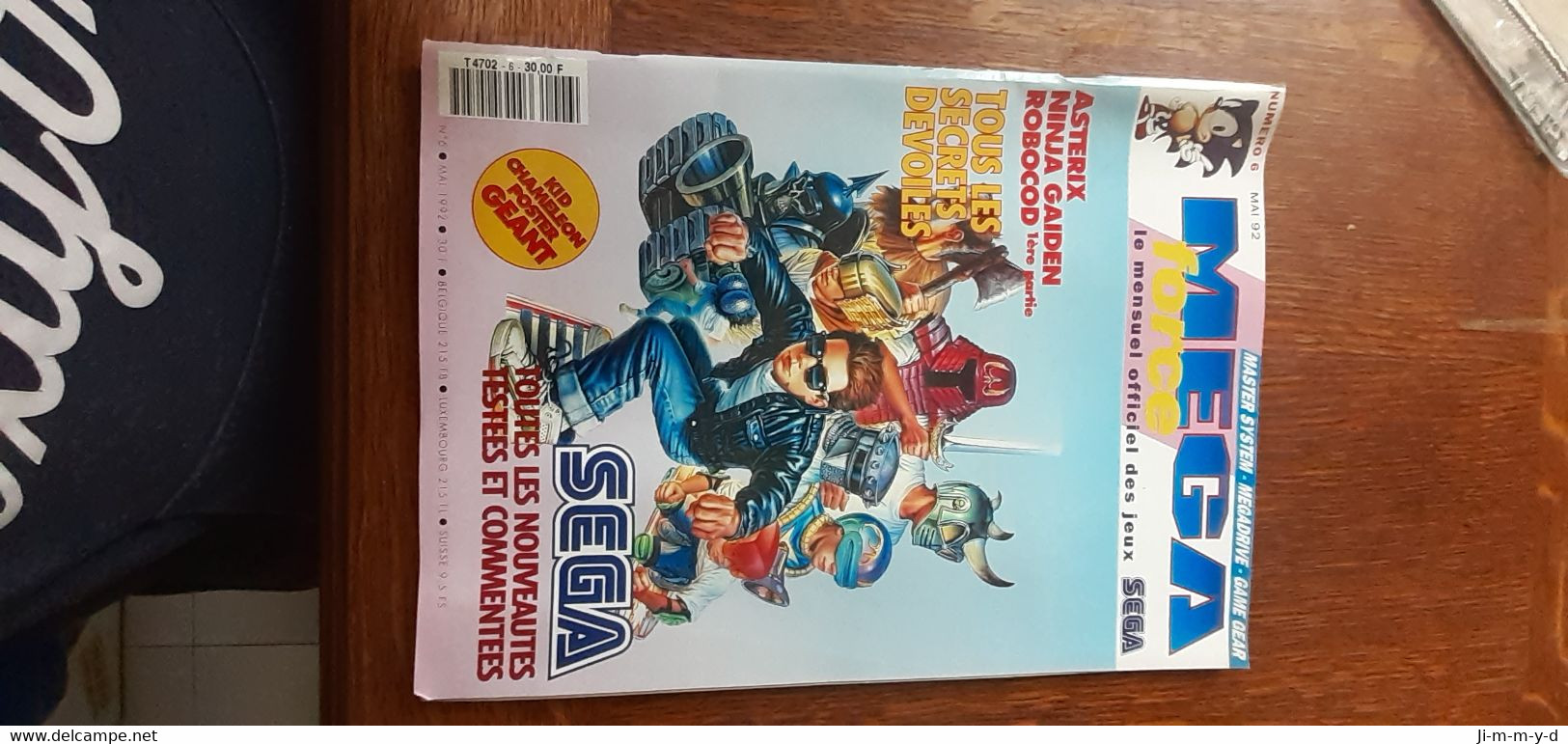 Magazine Numéro 6 De Méga Force De Sega 1992 - Jeux De Rôle