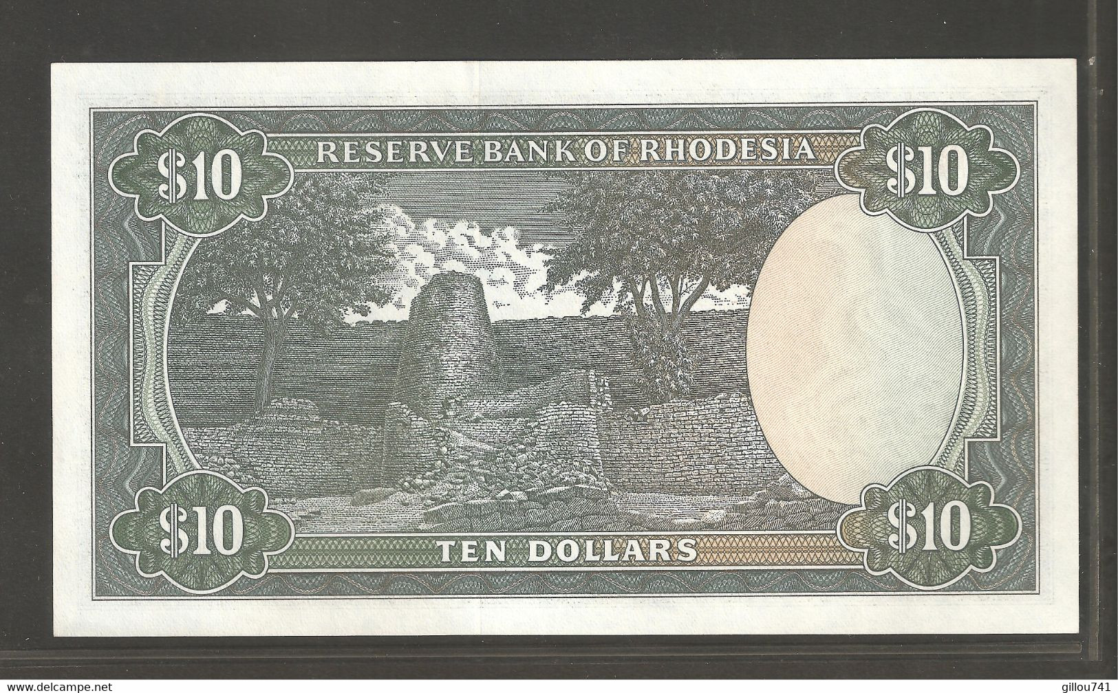 Rhodésie, 10  Rhodesian Dollars, 1979 - Rhodesien