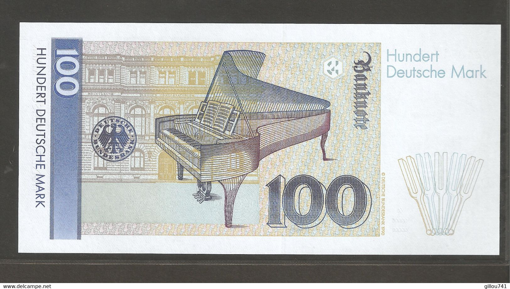 République Fédérale D'Allemagne, 100 Deutsche Mark, 1993 - Otros & Sin Clasificación