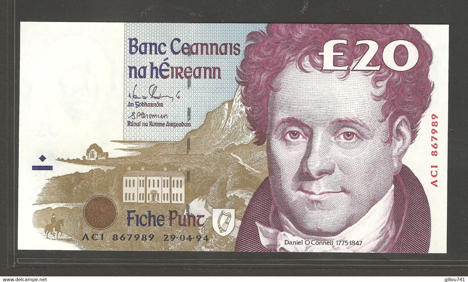 Irlande, 20  Irish Pound, 1994 - Irland