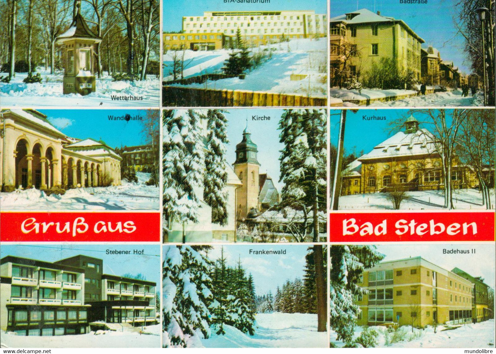 Gruss Aus BAD STEBEN / Oberbayern - Bad Steben