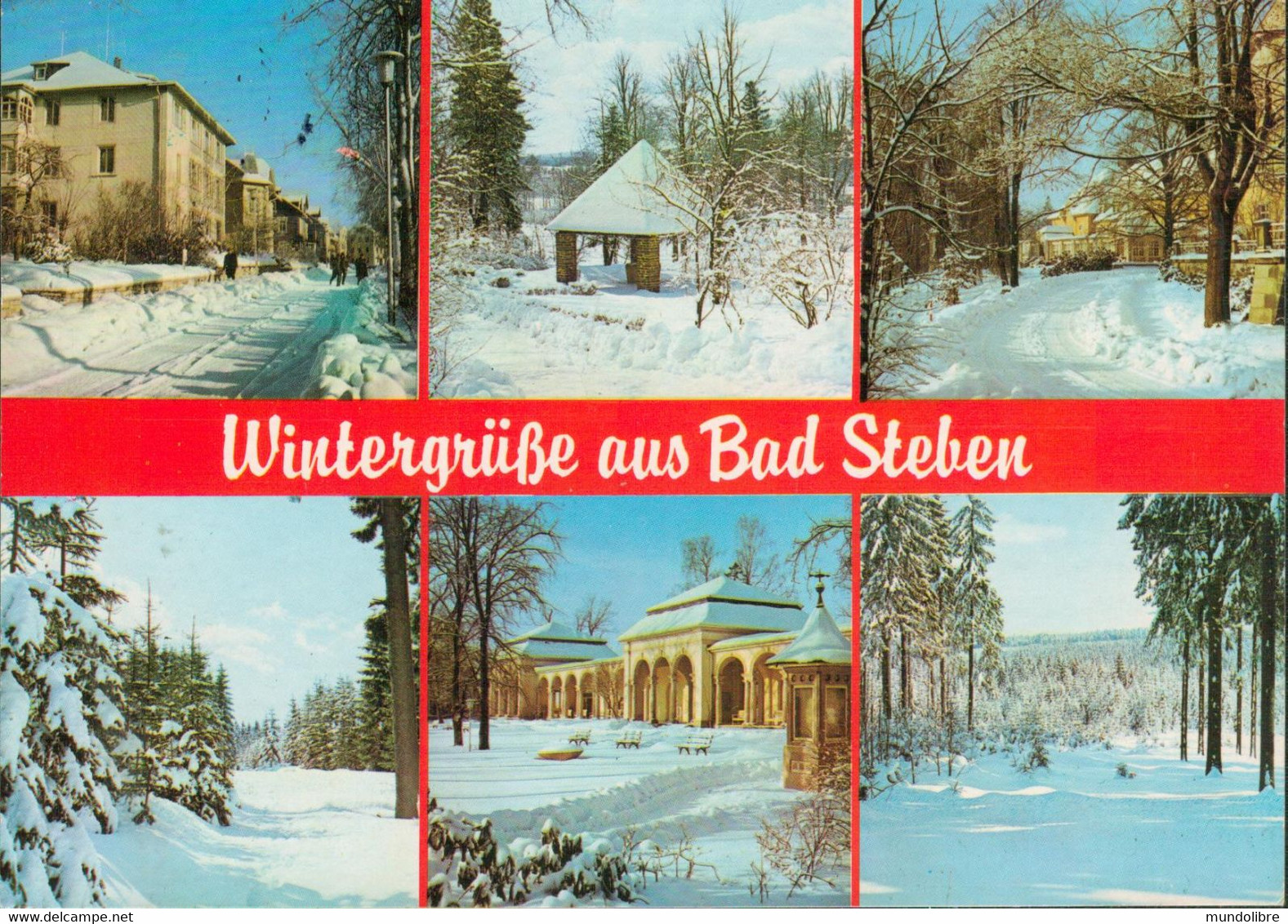 Wintergrüsse Aus BAD STEBEN / Oberbayern - Bad Steben