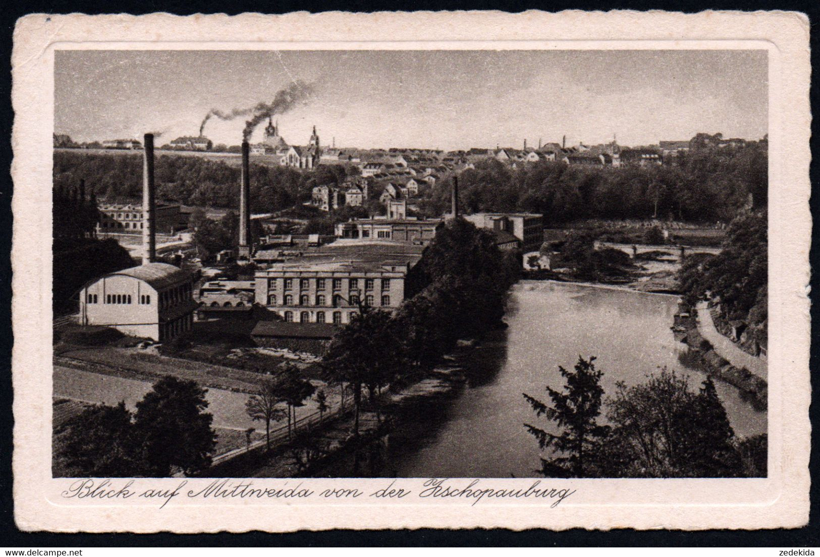 B2307 - Mittweida Fabrik  - Franz Richter - Mittweida