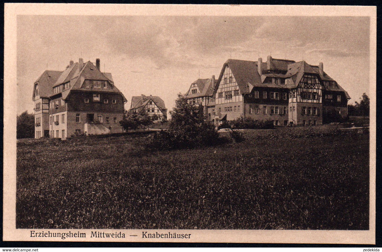 B1726 - Mittweida Erziehungsheim Knabenhäuser  - Kurt Schröder - Mittweida