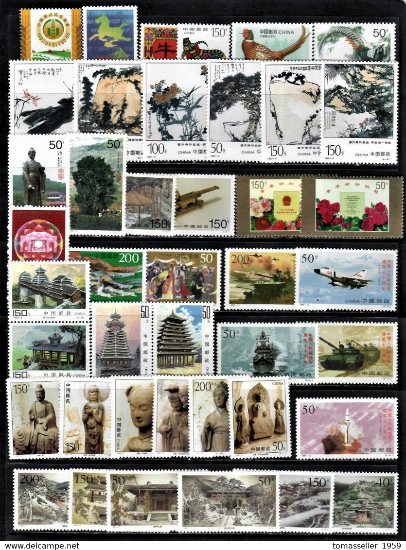 CHINA 15Years!!!  ( 1993-2007 ) sets  Almost 430 issues MNH