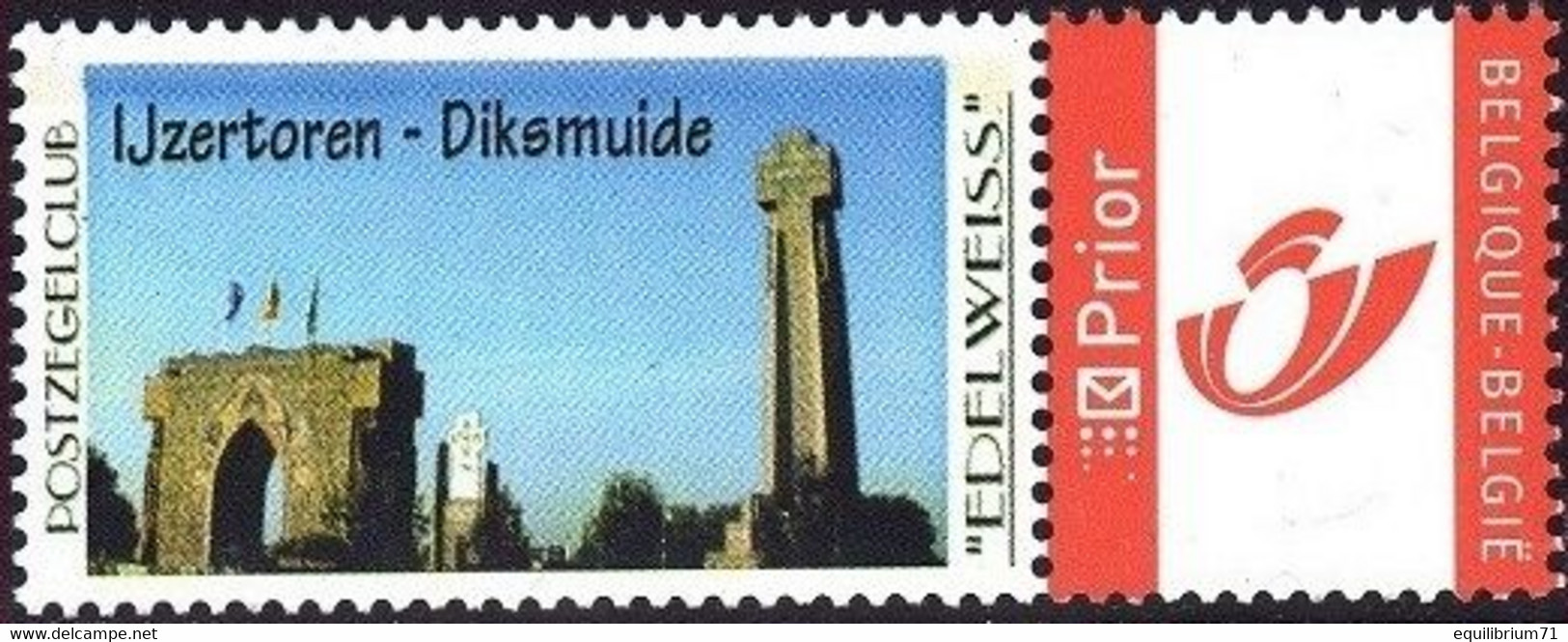 DUOSTAMP** / MYSTAMP** - Ijzertoren - Diksmuide - Ungebraucht