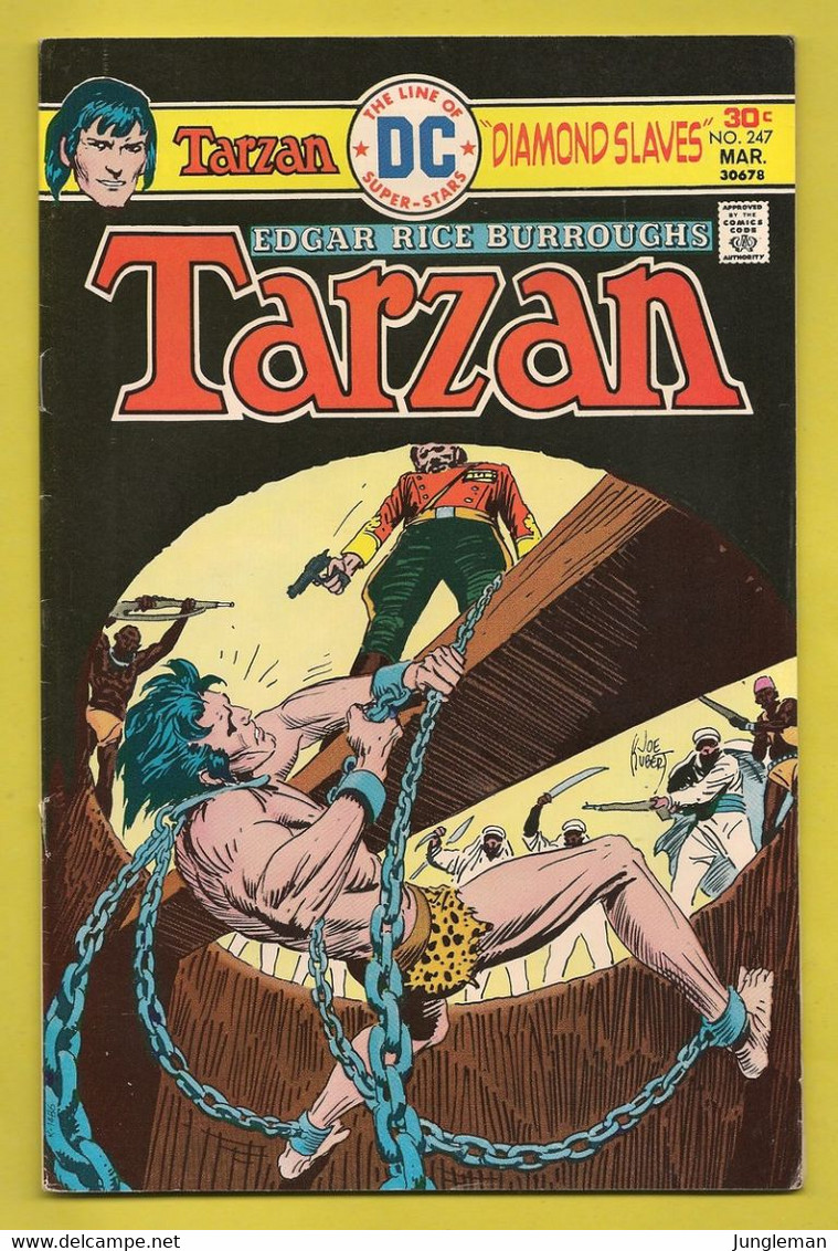 Tarzan Nr 247 - (In English) DC - National Periodical Publications. Inc. - Mars 1976 - Joe Kubert Et Redondo Studio - BE - DC