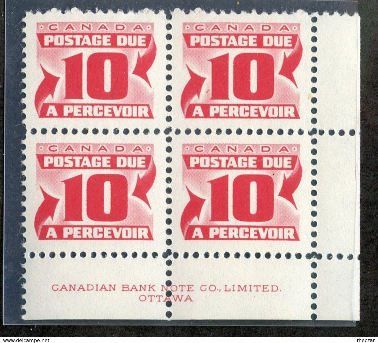 C 805 Canada 1969  Sc.# J35** DEX - Postage Due