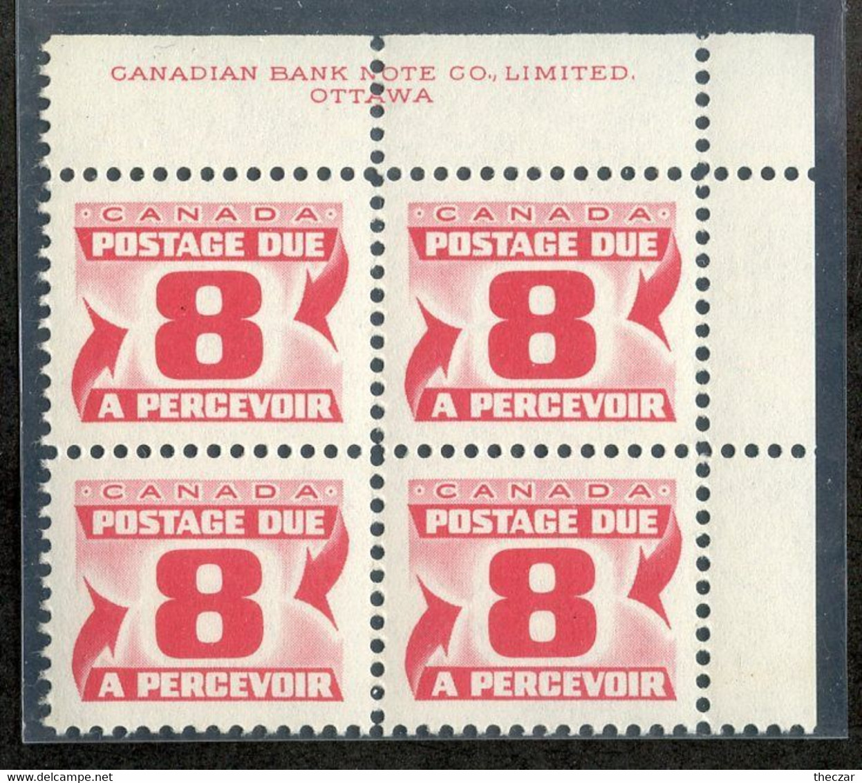 C 809 Canada 1969  Sc.# J34i** DEX - Postage Due