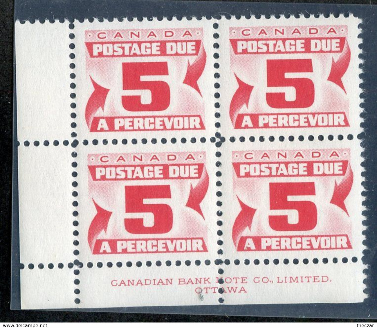 C 812 Canada 1967  Sc.# J25** DEX - Postage Due