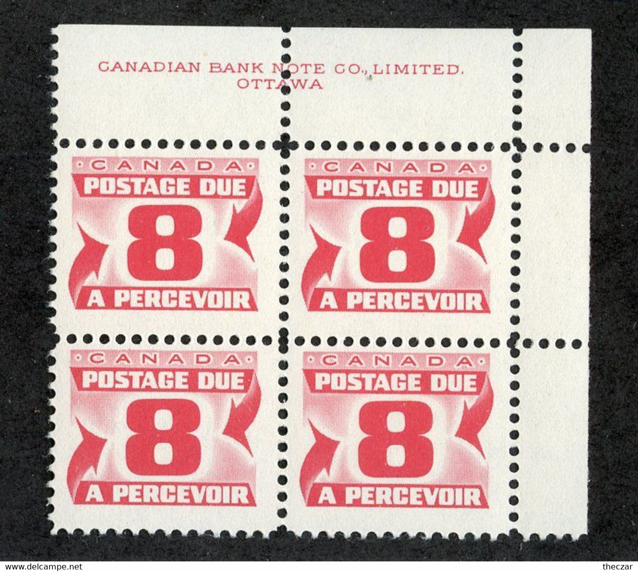 C 818 Canada 1967  Sc.# J34i** DEX - Postage Due