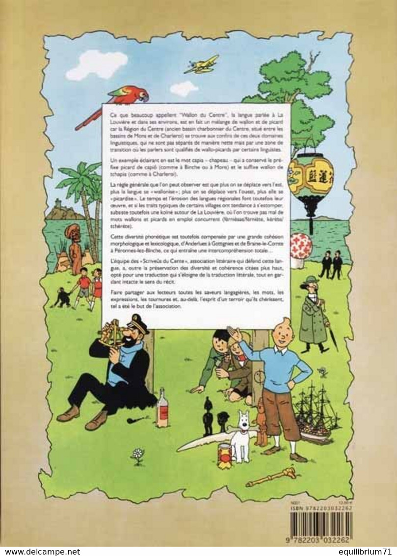 Tintin - Lès Oûr'rîyes Dèl Castafiore /  Les Bijoux De La Castafiore - En Wallon Du Centre - Hergé